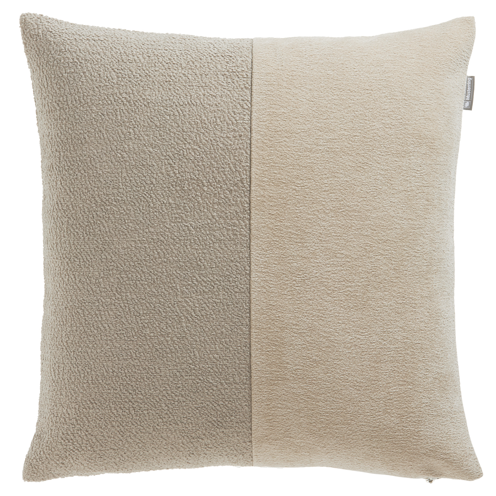 Musterring Zierkissenhülle MR-Match ca. 45x45cm in Farbe beige, Kissen, Dekoration für Zuhause, Leinen