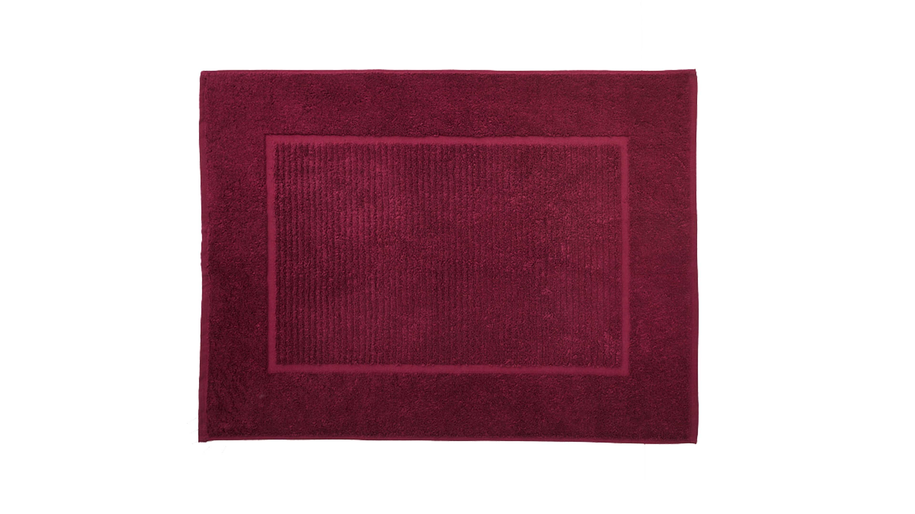 Interliving Badvorleger IL-9108 ca. 60x80cm in Farbe berry