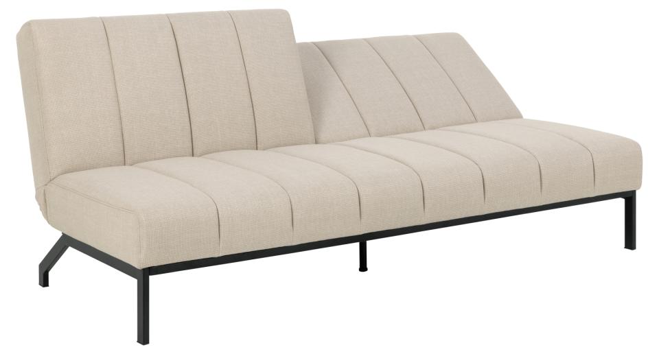 Actona Schlafsofa CAIX ca. 120x198cm in Stoff Basel beige