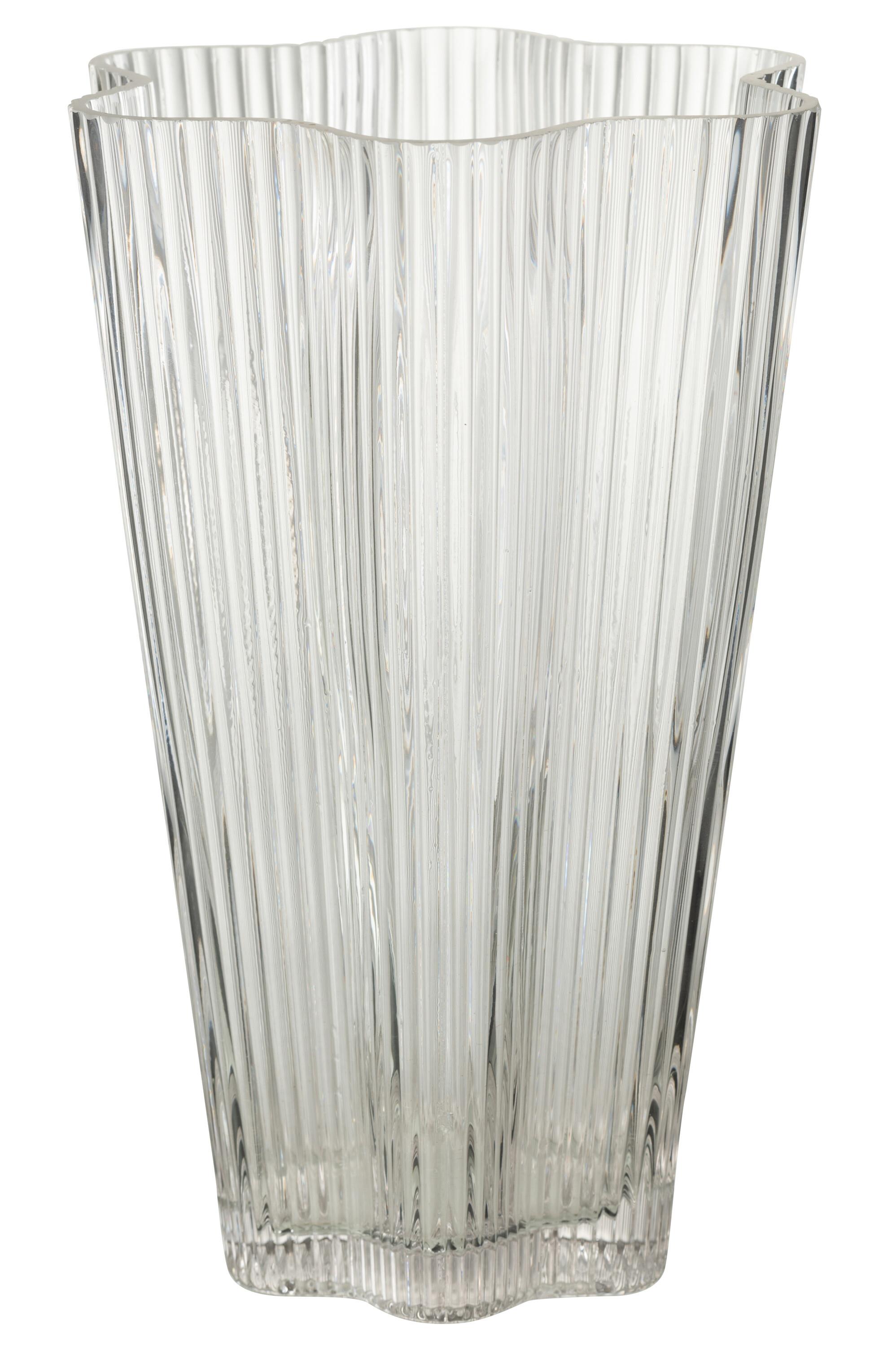 Vase VASEN ca. B16,5 H26,5 cm in Transparent Vase VASEN ca. B16,5 H26,5 cm in Transparent