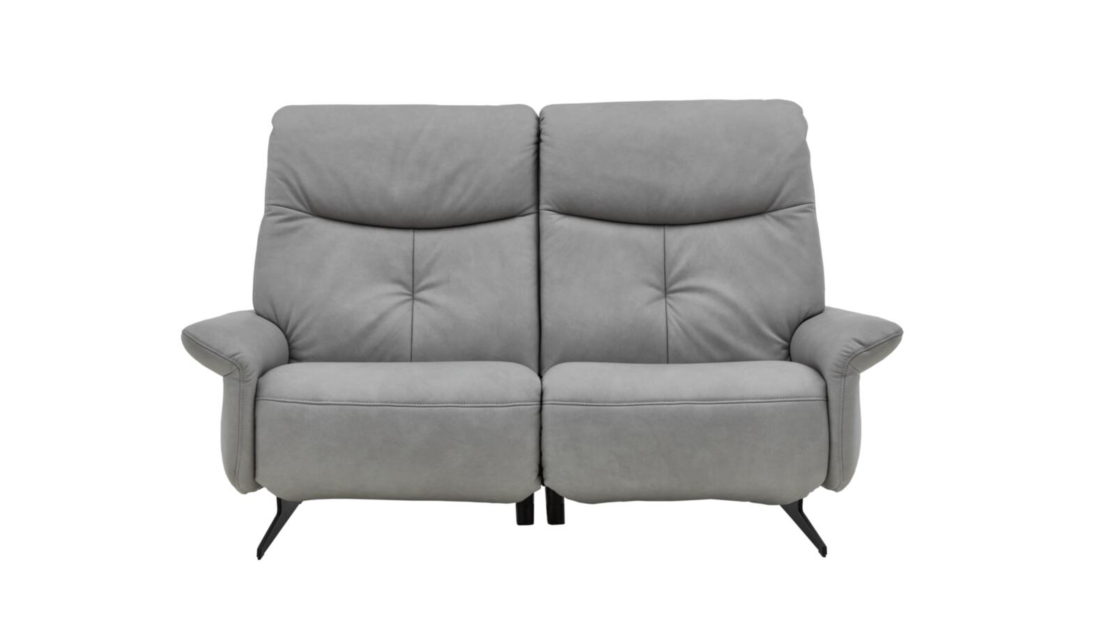 Himolla Sofa Cumuly (4475) Leder Grau, Sofa, Zweisitzer, Ledere, Grau, Bezugsmaterial