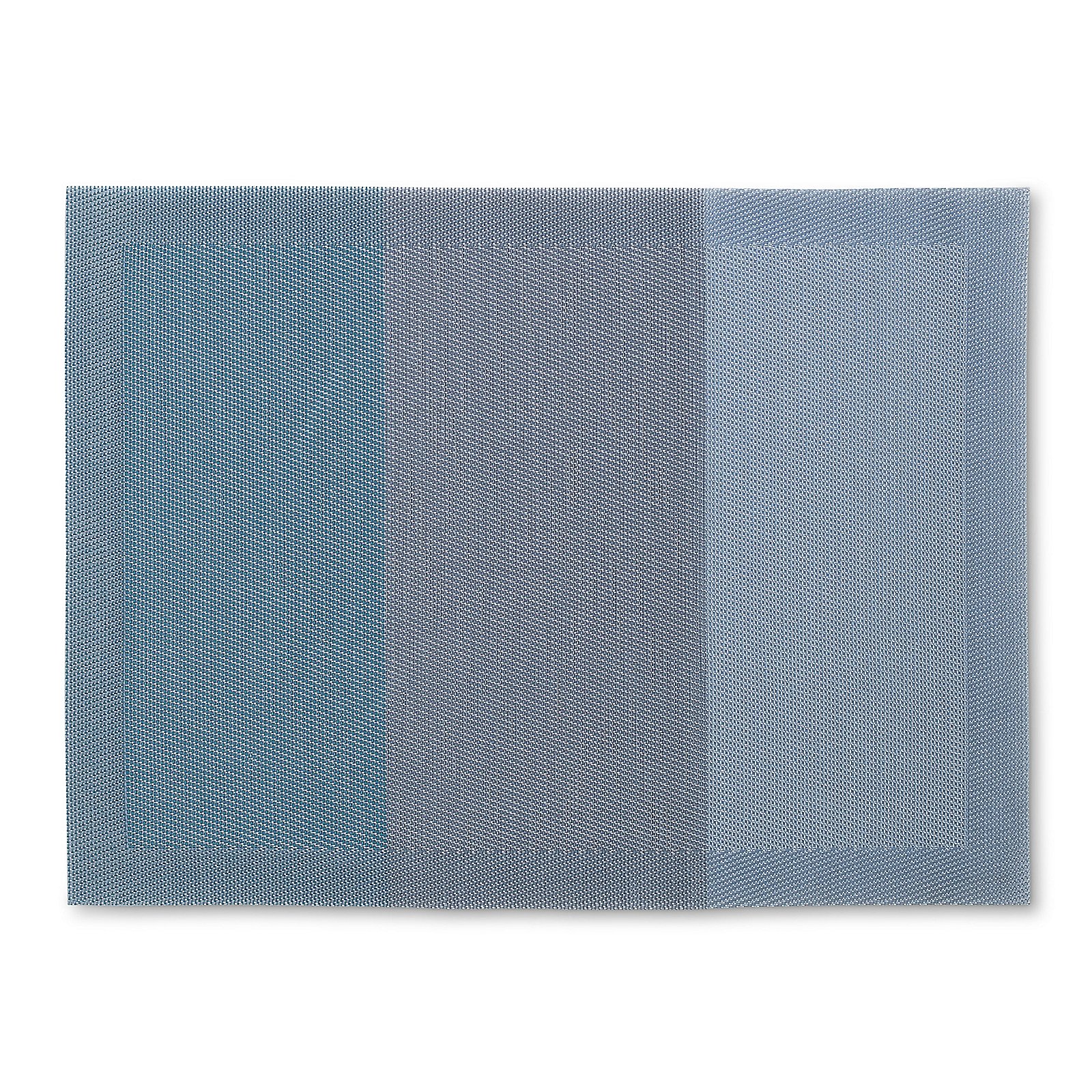 Kela Tisch-Set NICA in Farbe Dunkelblau, shirt, fabric, blau, texturiert, karomuster
