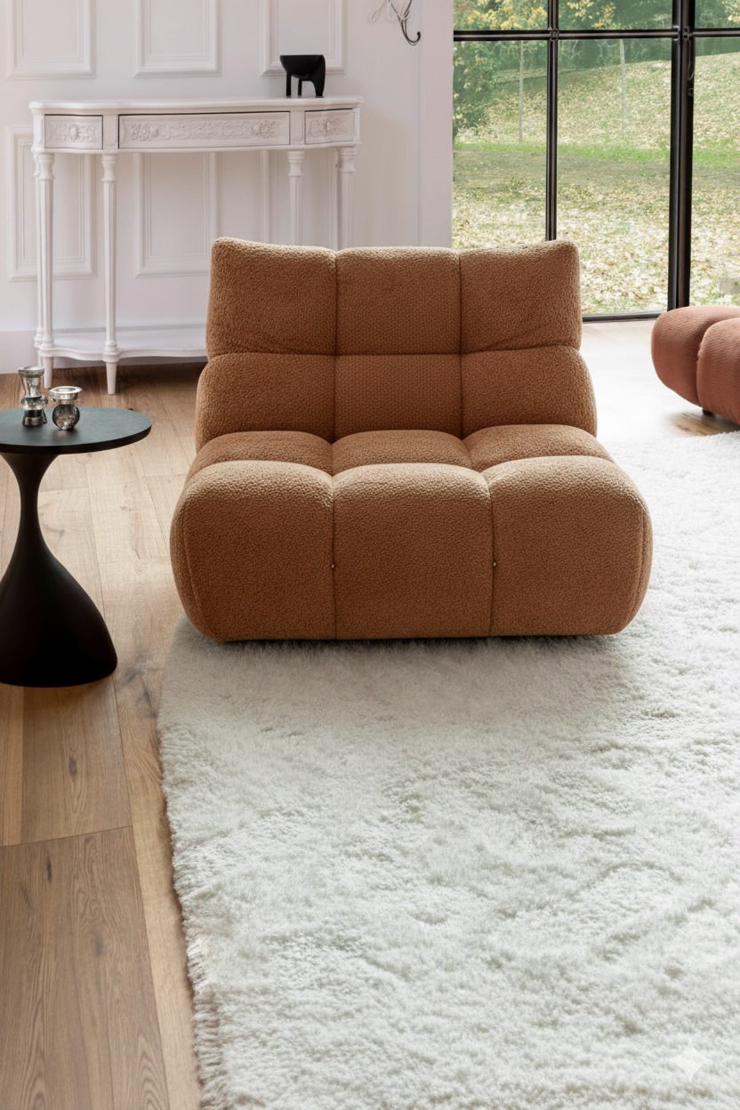 Candy 1,5-Sitzer SK781 in Stoff Shaun rusty Candy 1,5-Sitzer SK781 in Stoff Shaun rusty, Dekoration für Zuhause, Teppich, Mobiliar, Couch, Stuhl