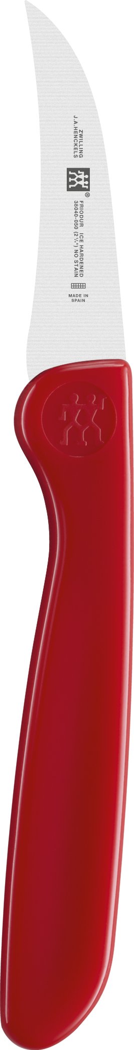 Zwilling Schälmesser, die roten 50mm TWIN GRIP in Zwilling Schälmesser TWIN GRIP 5cm in Farbe Rot