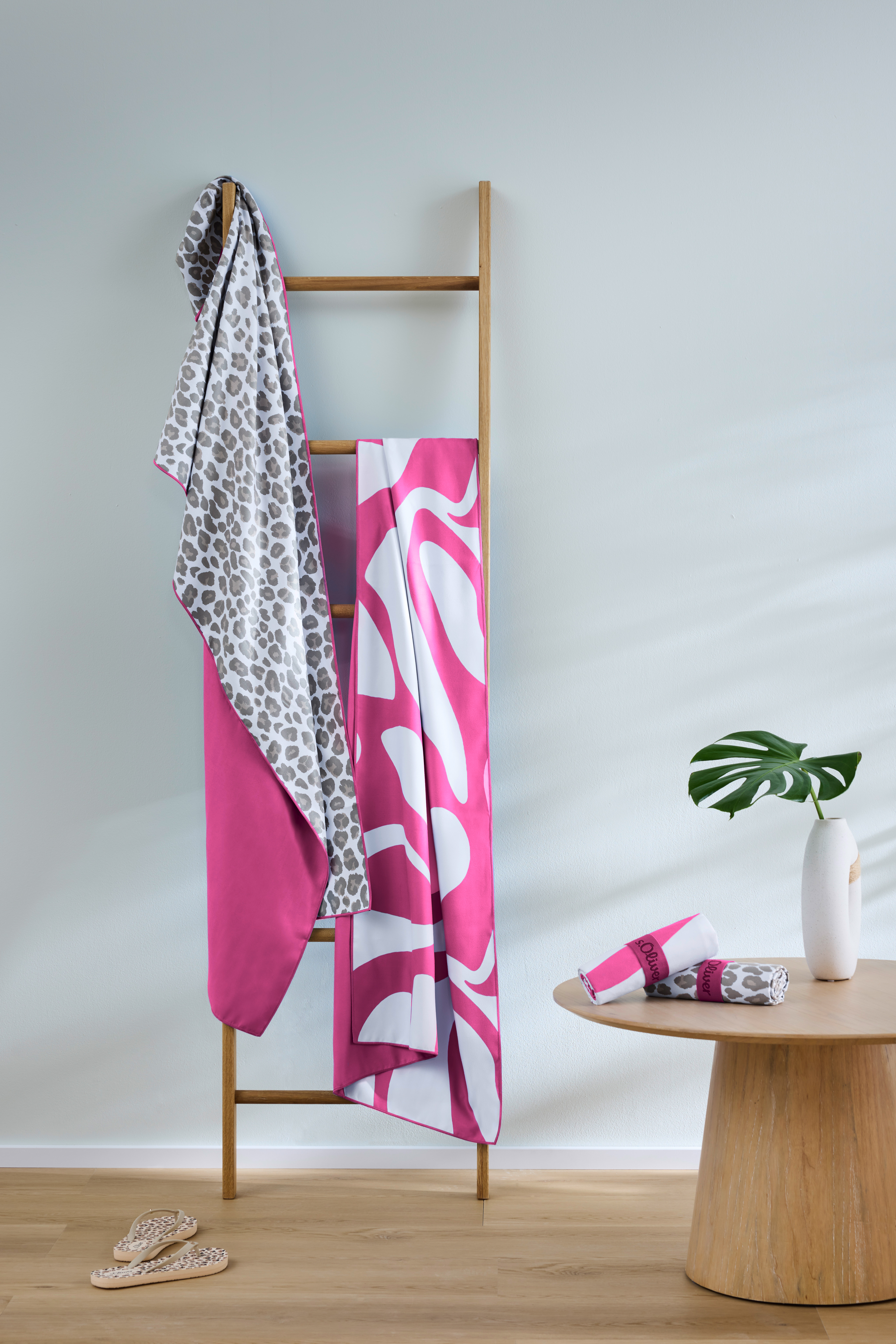 Badetuch s.Oliver in pink