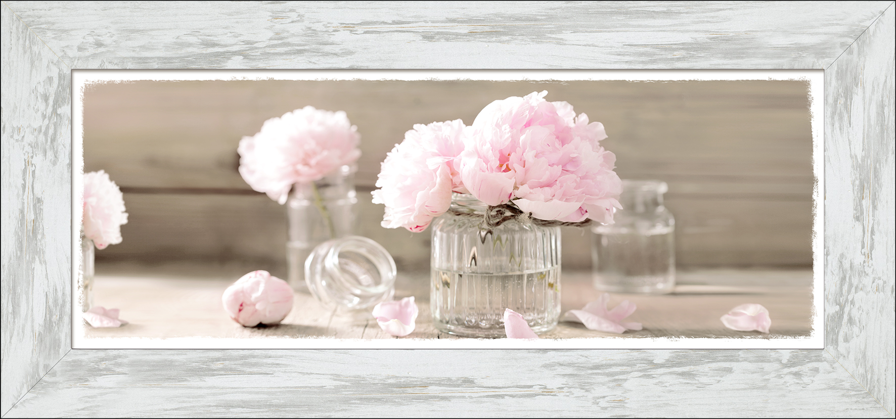 PRO ART New Classic Wood 94x44cm Rose Flowers