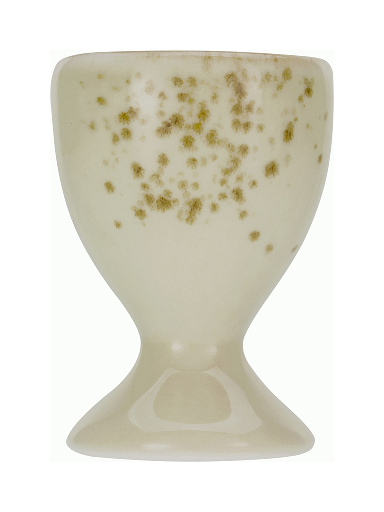 CreaTable Eierbecher Nature Collection in Farbe Creme glänzend, Töpferei, Glas, Porzellan, Kelch