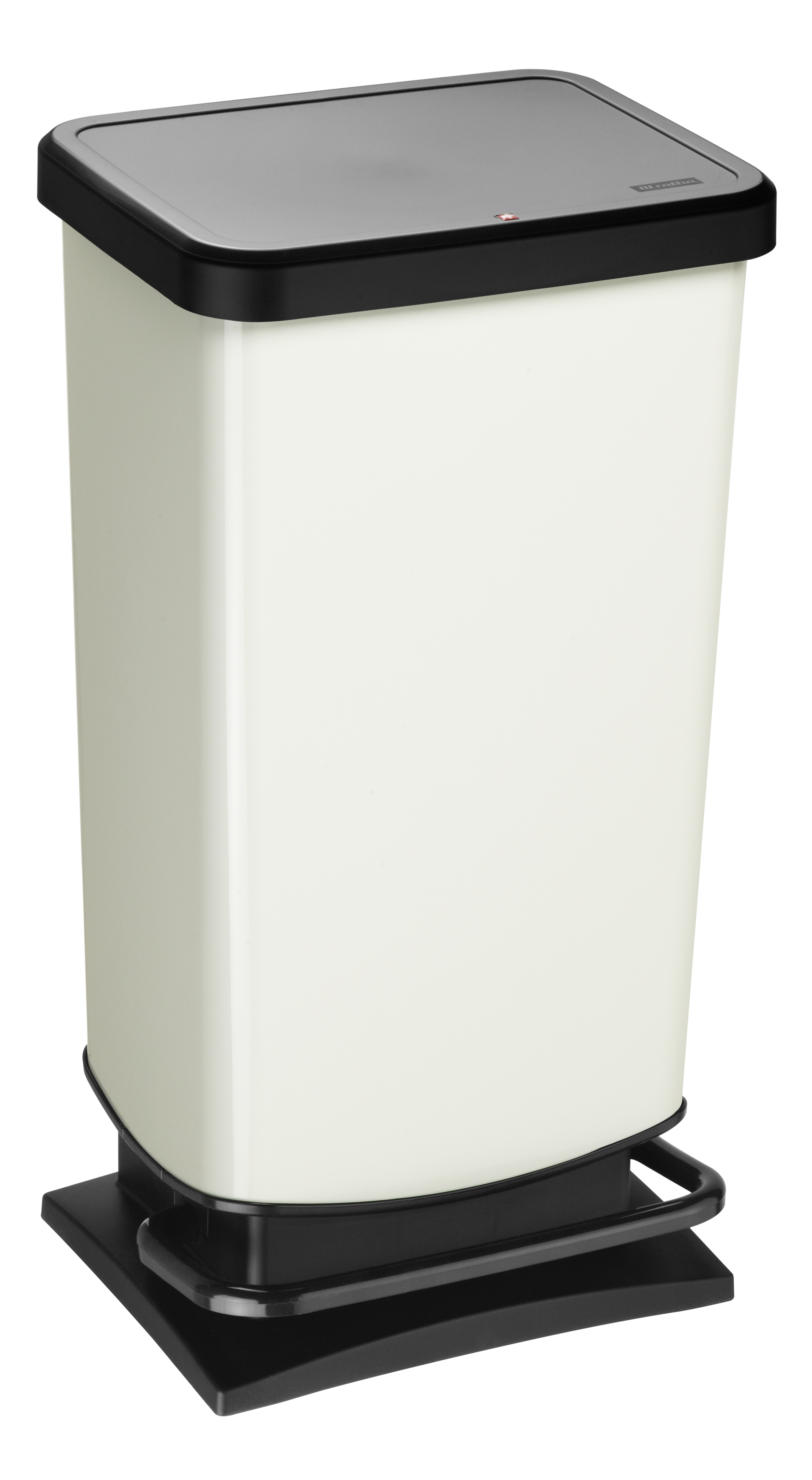 Rotho Treteimer PASO 40 Liter in Farbe weiß