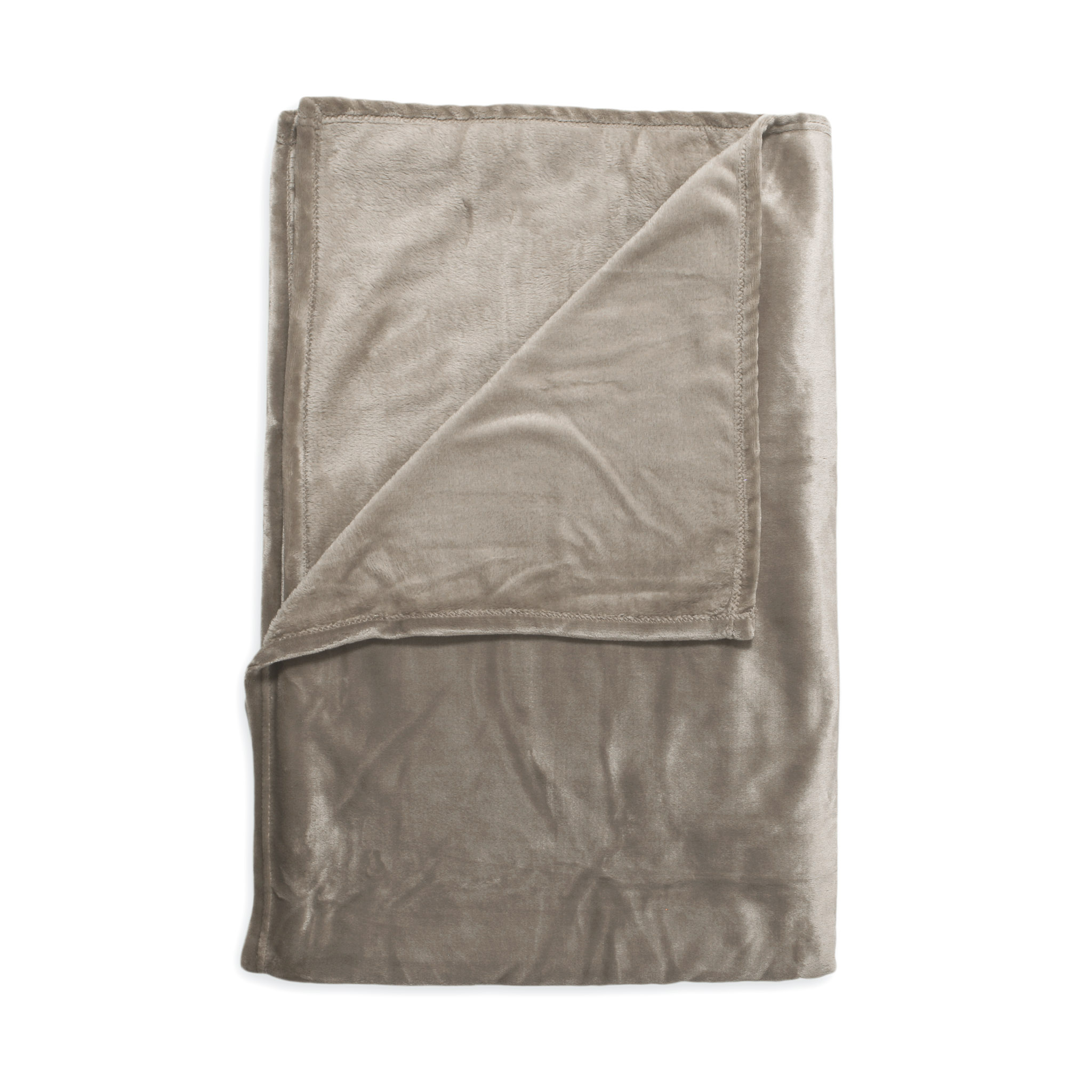 Heckettlane Plaid ca. 140x200cm in Farbe Shady-Sand