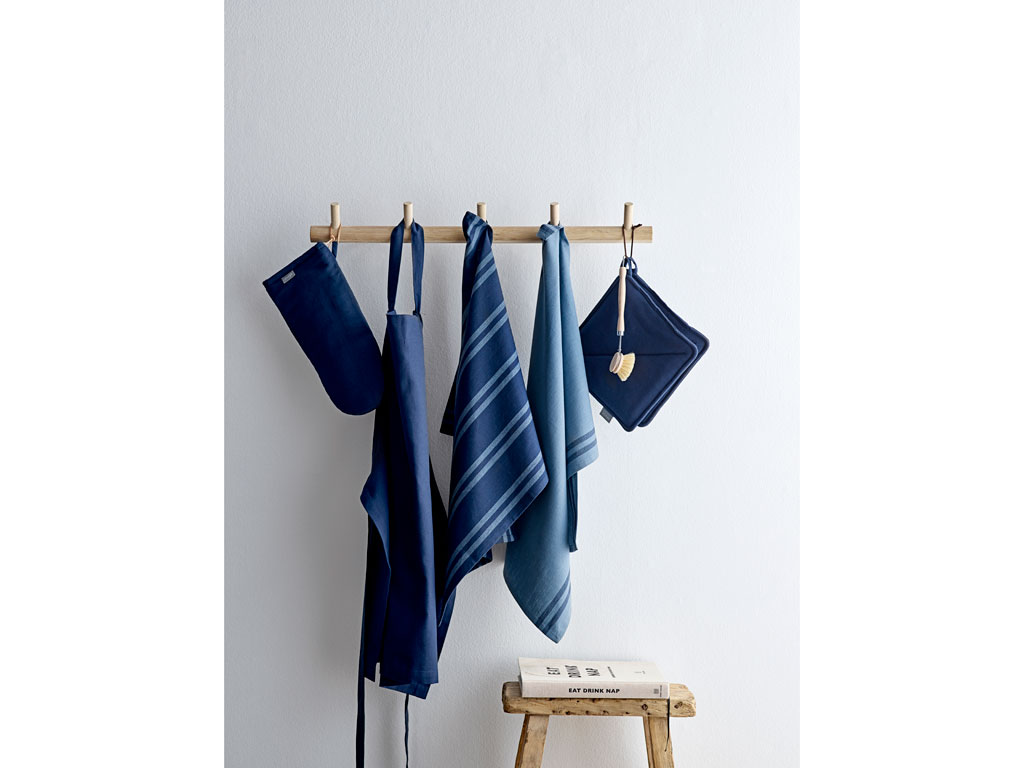 Södahl Schürze in Farbe indigo