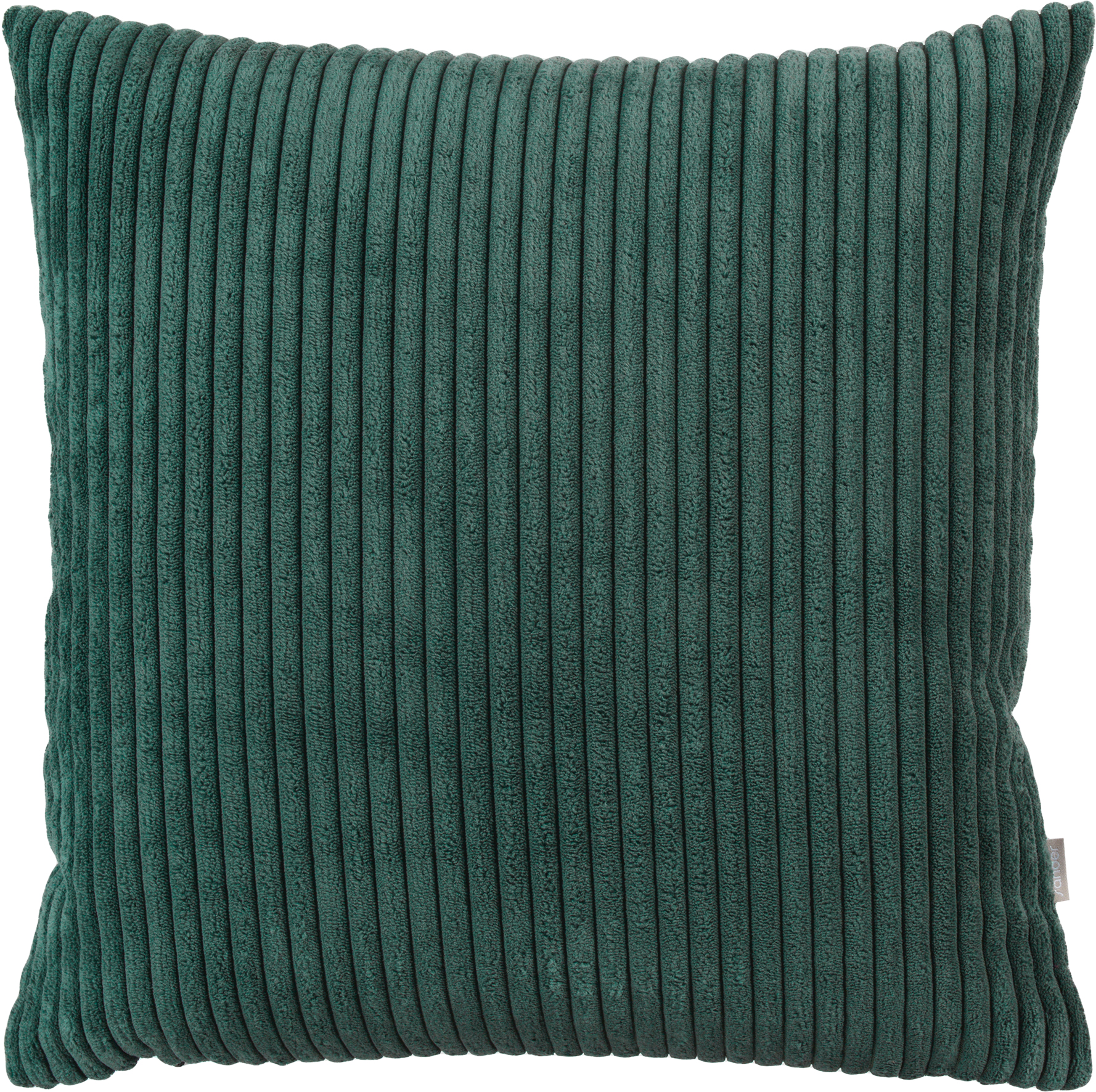 Sander Kissenhülle KING ca. 50x50cm in Farbe pine, Kissen, Polster, Kordelstruktur, Teal, Samtoptik
