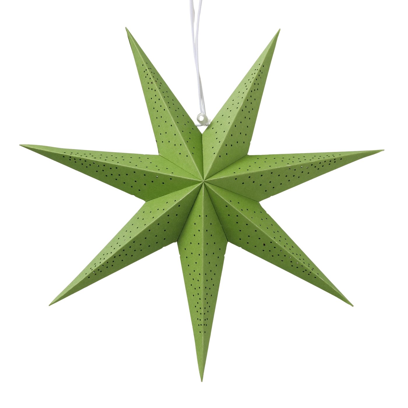 Boltze Dekoanhänger Kassina in Farbe Bambus grün, Blatt, Pflanze, Sternsymbol, Symbol
