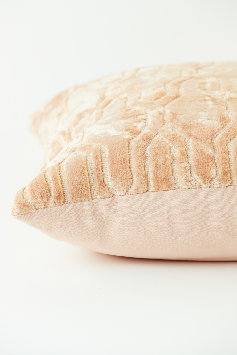 Light & Living Kissen 45x45cm in pfirsich