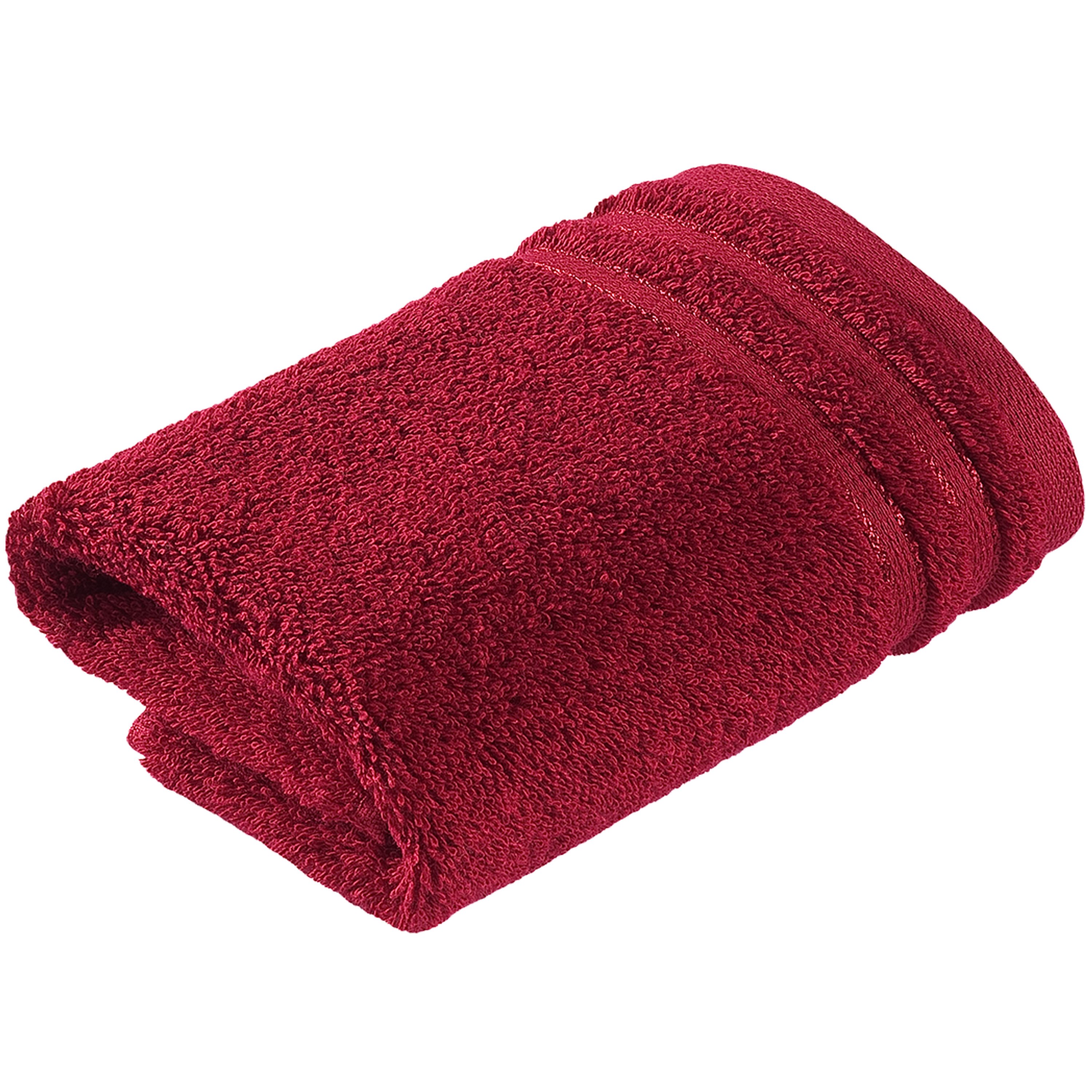 Vossen Seiftuch Calypso Feeling ca. 30x30cm in Farbe rubin