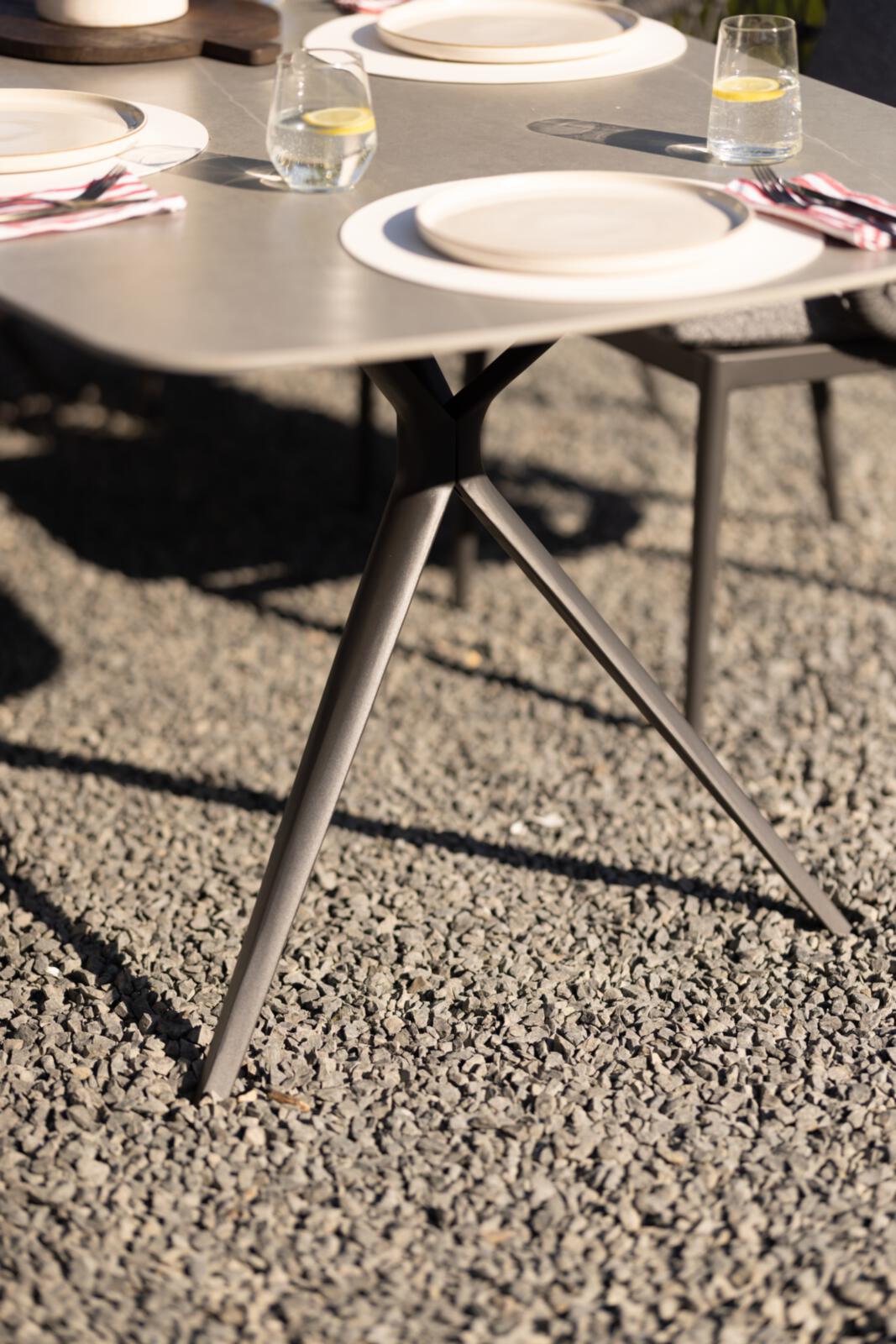 Interliving Esstisch IL7012 in Pl. Sintered Stone anthrazit, Moebel, Tabelle, Kaffeetisch, Tischplatte, Esstisch