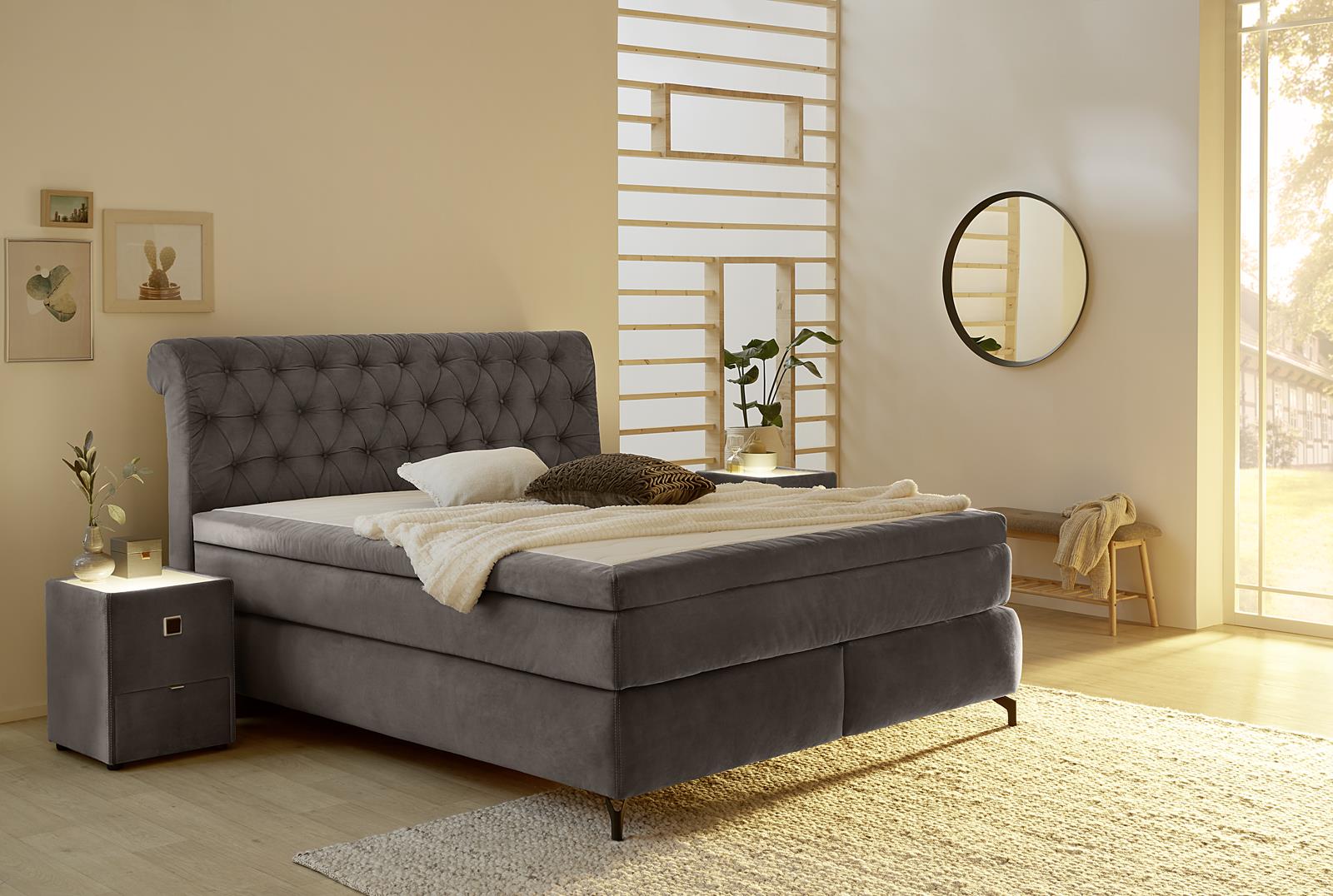 Jockenhöfer Boxspringbett Scarlett Mix ca. 180 x 200 cm