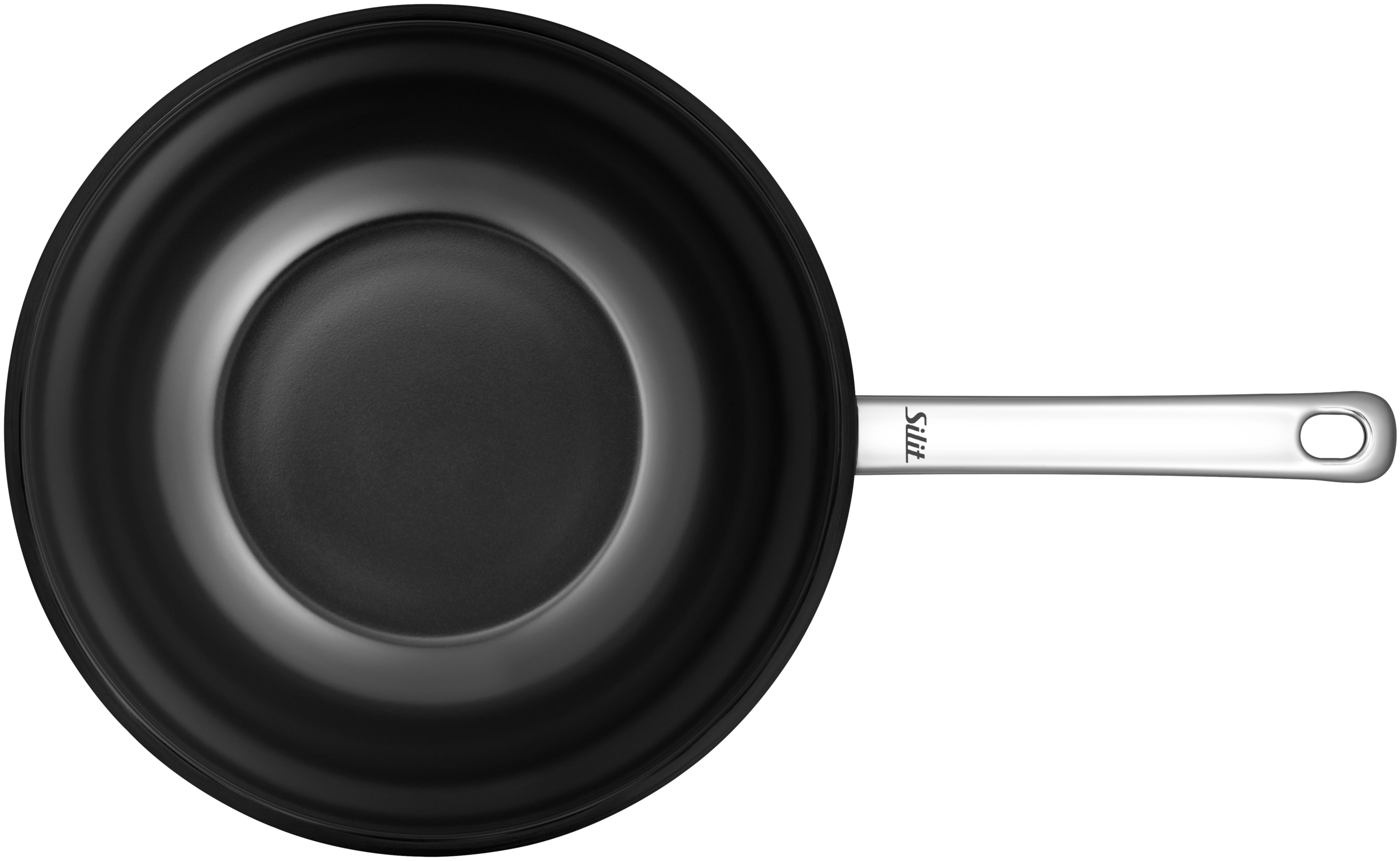 Silit Wuhan Wok-Pfanne, 28 cm in Edelstahl