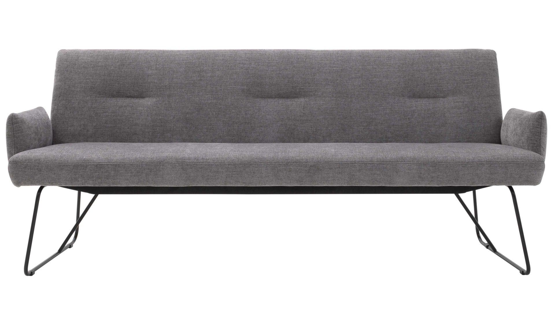 Interliving Bank IL 5504 in Stoff Concrete grey