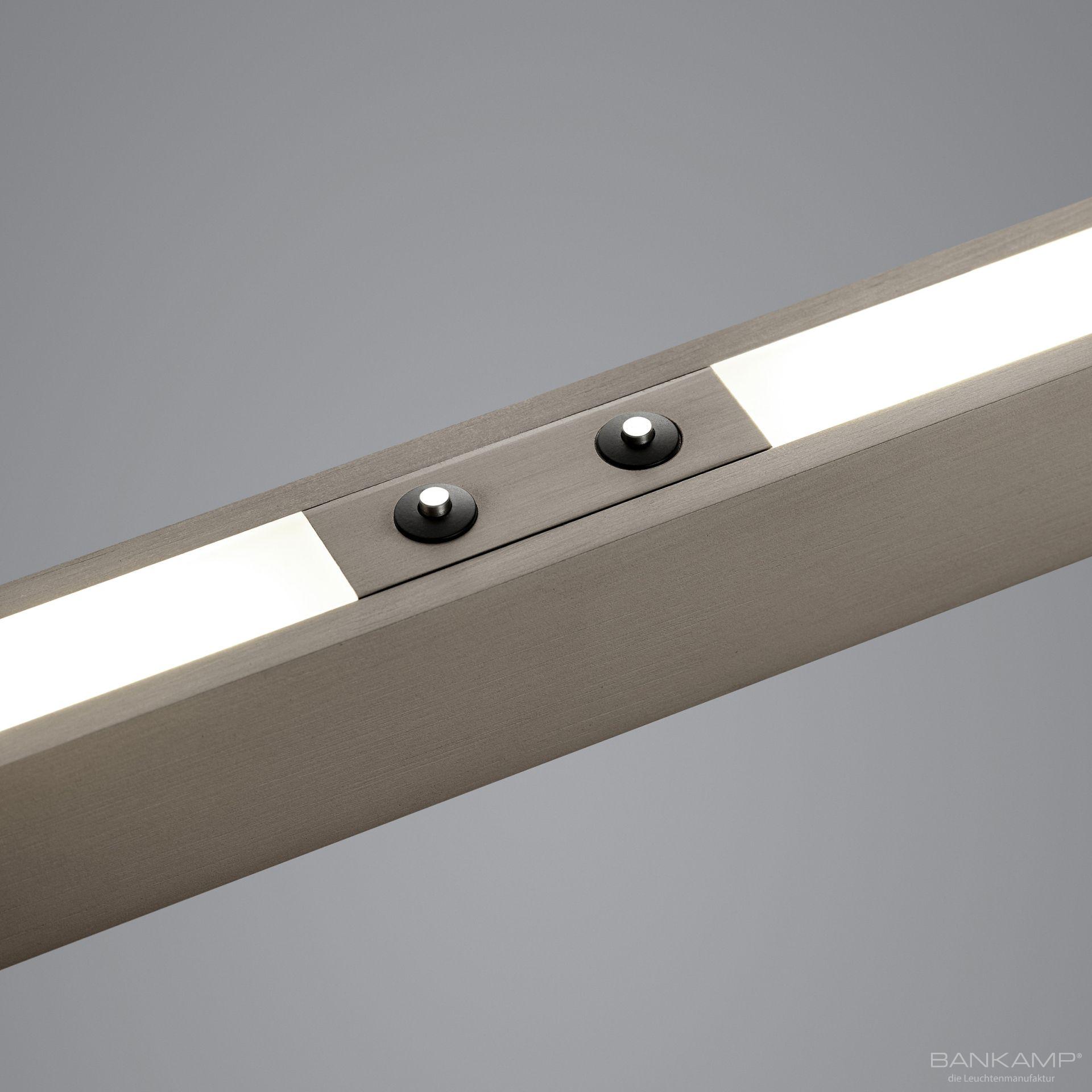 LED-Pendelleuchte LINE 120x5 in Bronze