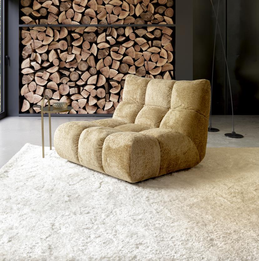 Sessel in Stoff Shaun old gold PG: 3/8 Sessel in Stoff Shaun old gold PG: 3/8