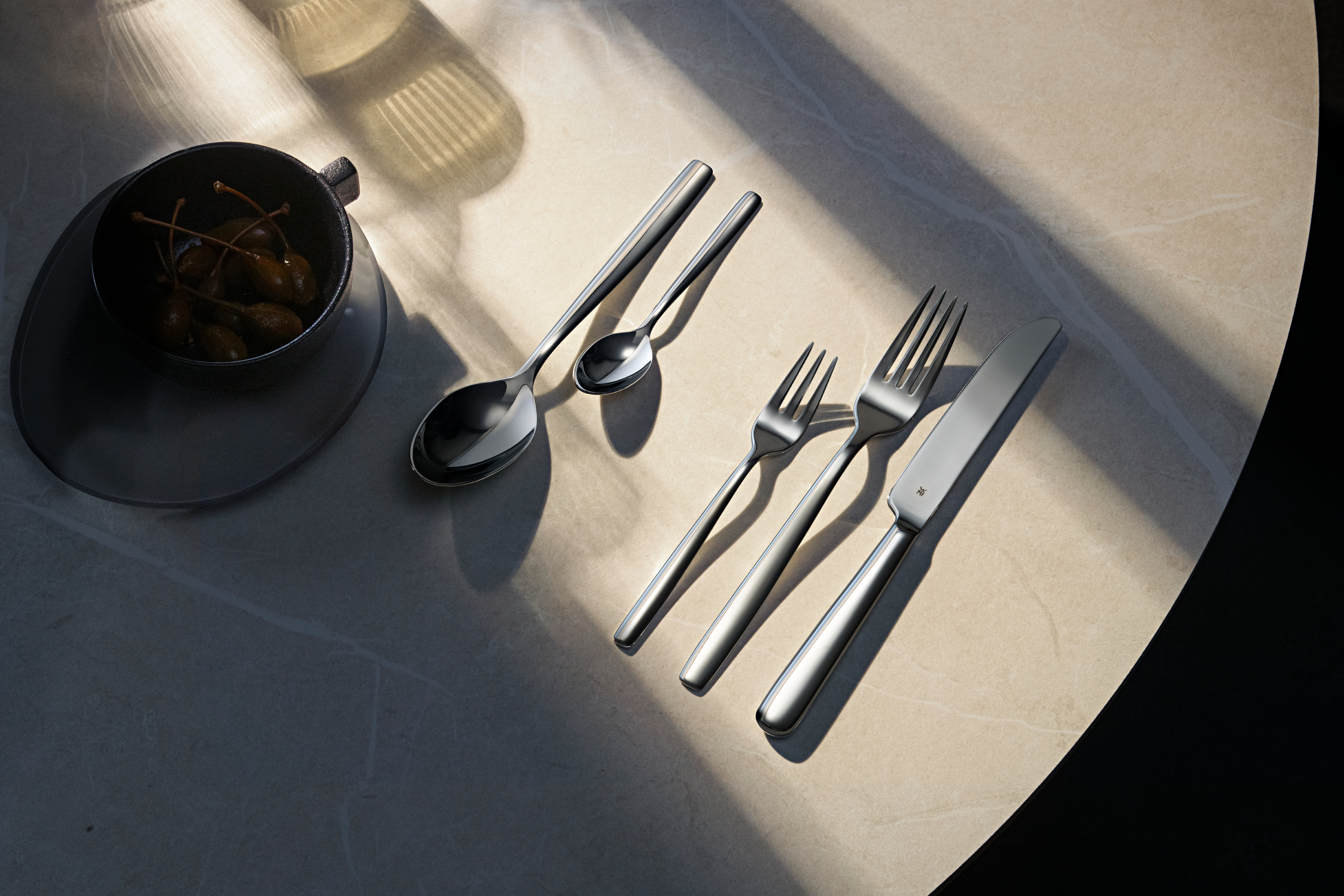 WMF Palma Besteck-Set, 30-teilig in poliertem Edelstahl