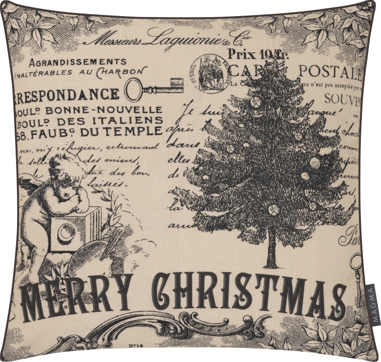 Magma Heimtex Kissenhülle VINTAGE XMAS ca. 45x45cm in Farbe Christmas