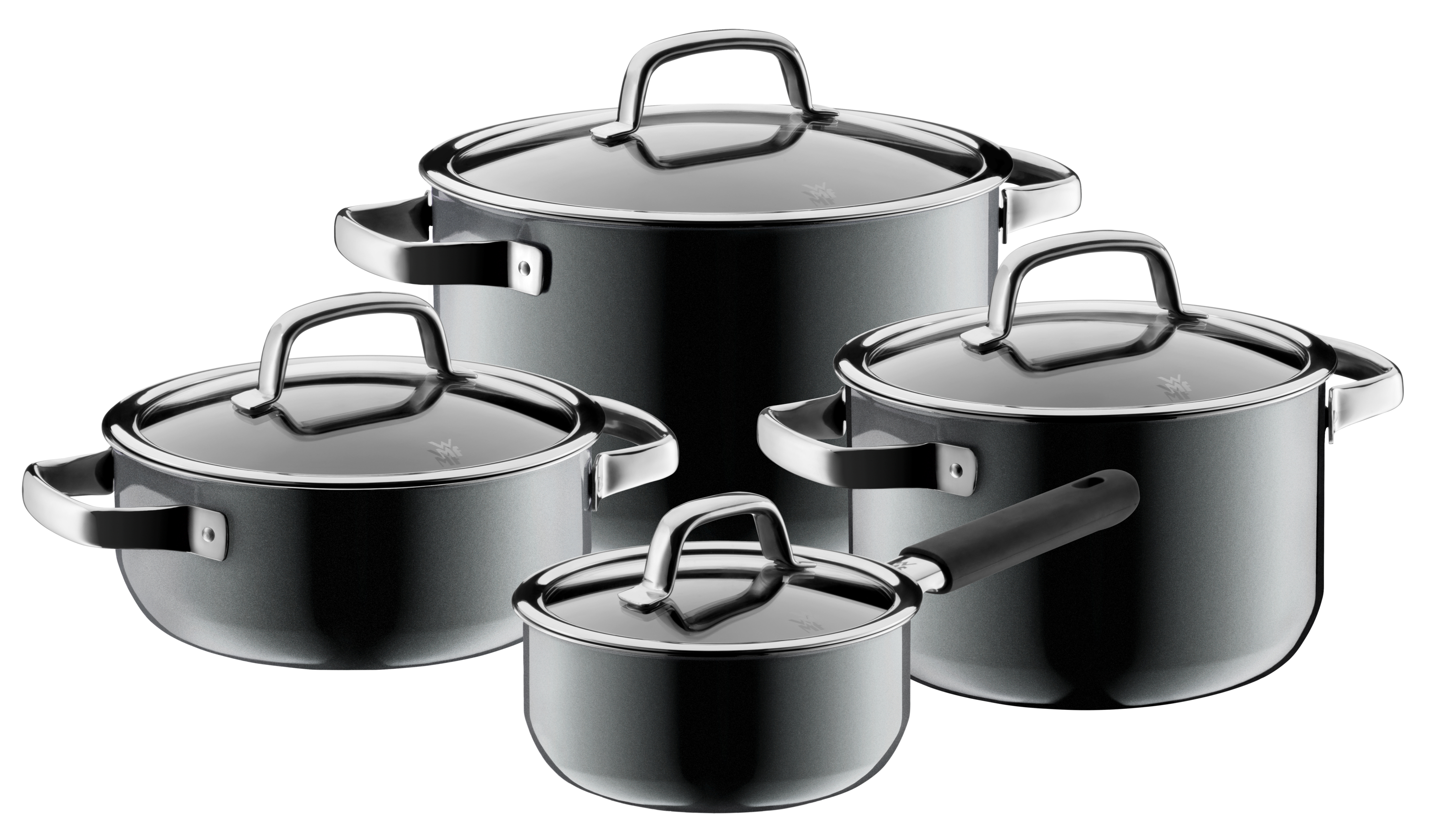 WMF Fusiontec Mineral Topf-Set in grau