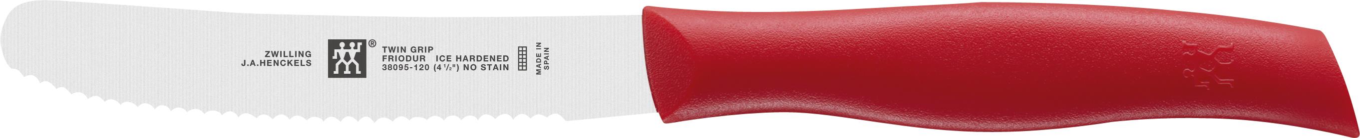 Zwilling Universalmesser TWIN GRIP in Farbe Rot Zwilling Universalmesser TWIN GRIP in Farbe Rot