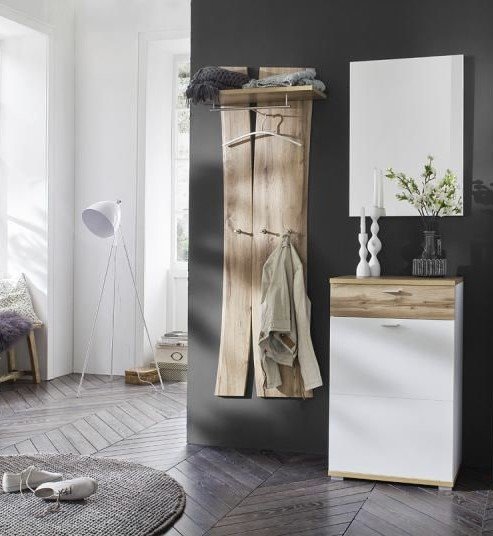 MCA Furniture Garderobenpaneel Nia in Wotan Eiche ca. 69 x 180 cm