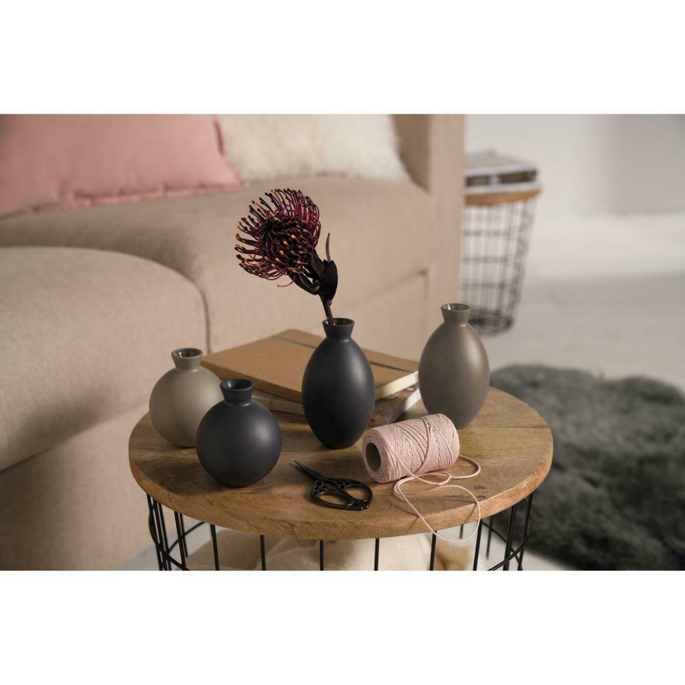 Leonardo Vase Casolare 12cm in Farbe schwarz