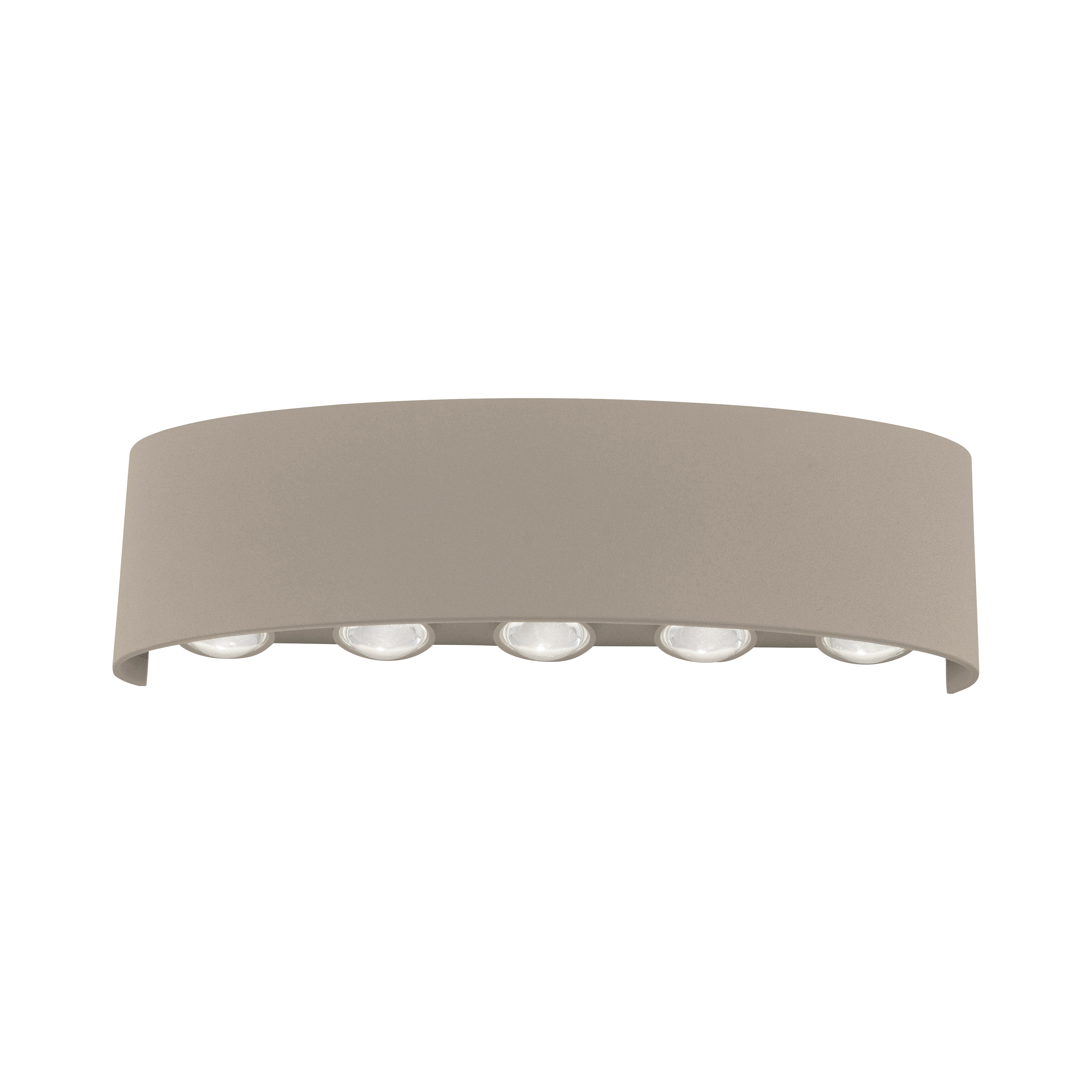Paul Neuhaus LED-Wandleuchte CARLO 10-flammig in Farbe sand