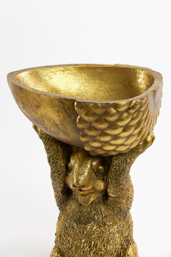Ornament SQUIRREL in antik bronze