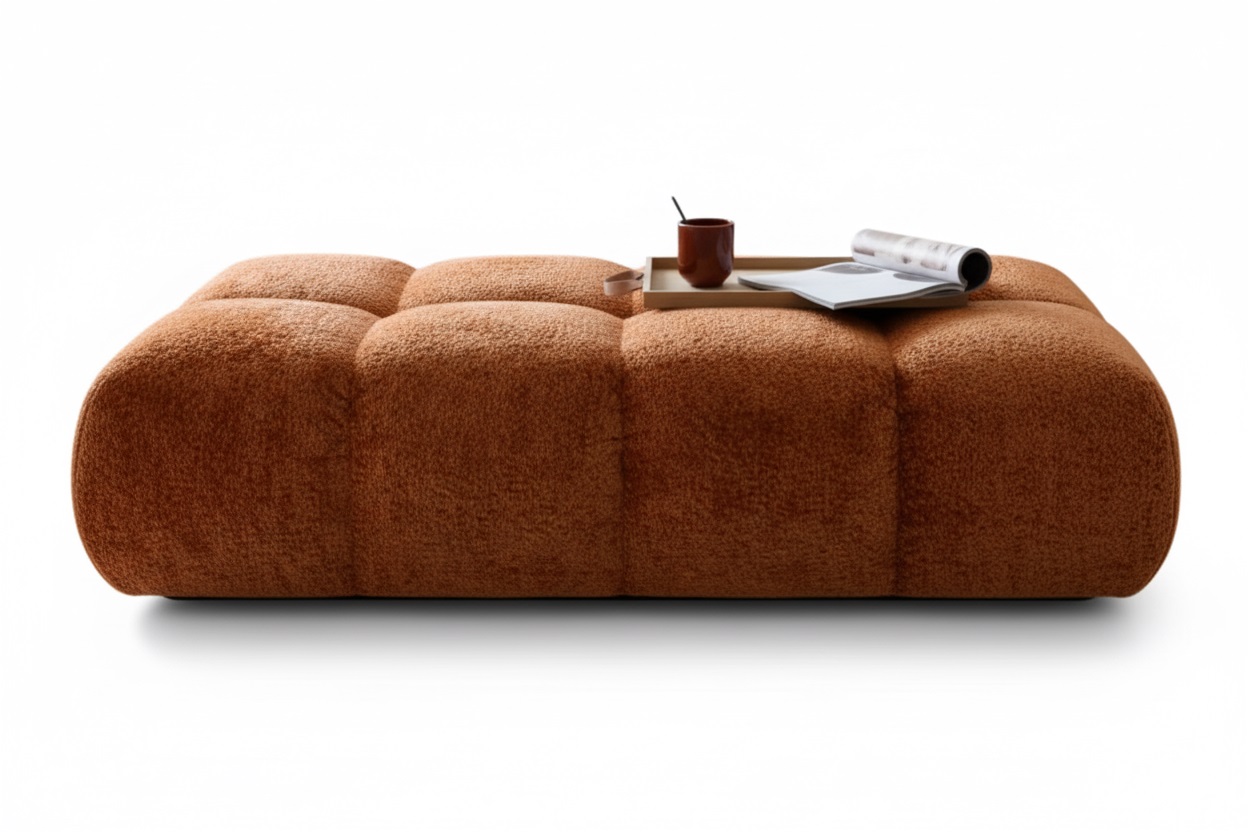 Hockerbank groß in Stoff Shaun rusty PG. 3/8, Moebel, Osmanisch