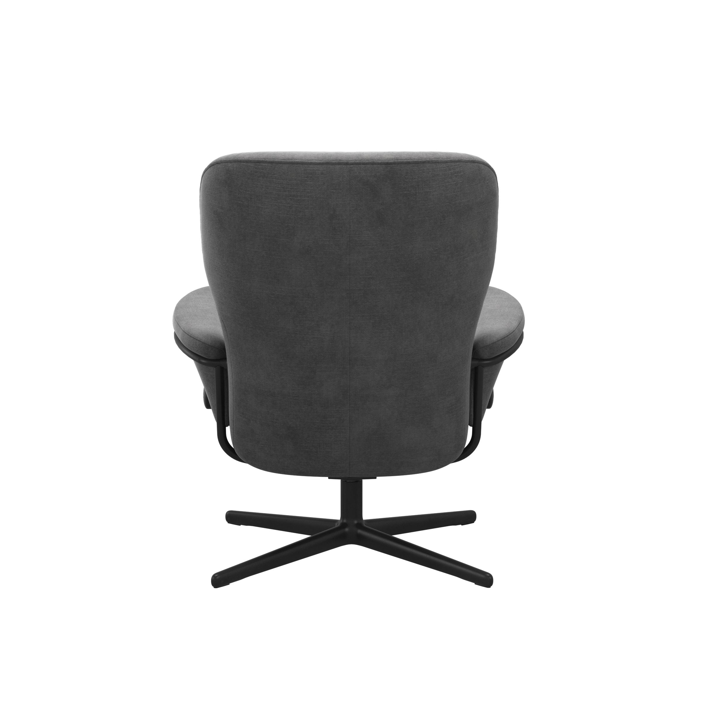 Stressless Sessel Rome Cross (M) in Stoff Magnolia light grey