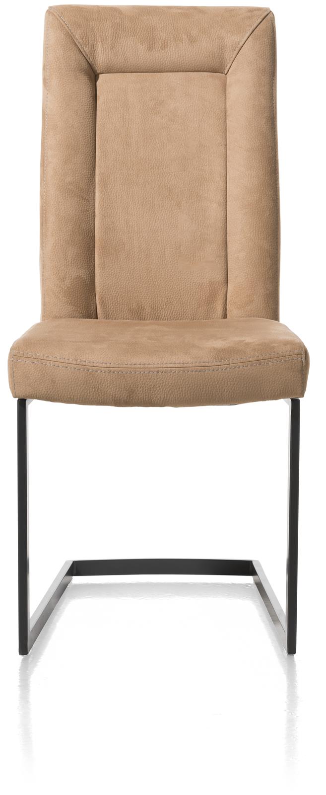Henders & Hazel Schwingstuhl MALENE ca. B48 H103 T67 cm in Stoff Nubucco camel