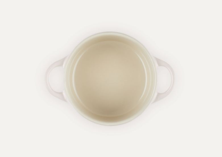 Le Creuset Mini-Cocotte 10cm in Farbe Shell Pink