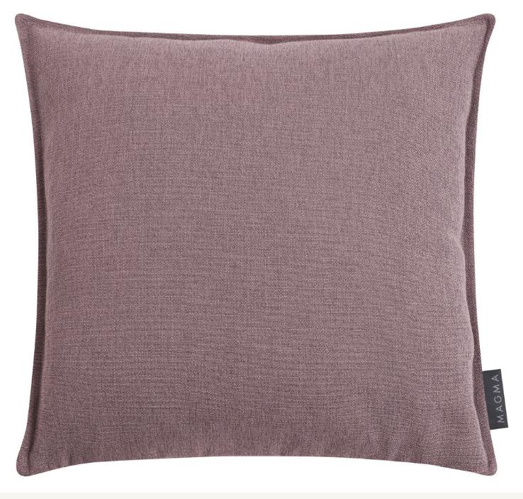 Magma Heimtex Kissenhülle NIKA ca. 50x50cm in Farbe mauve, Kissen, Dekoration für Zuhause
