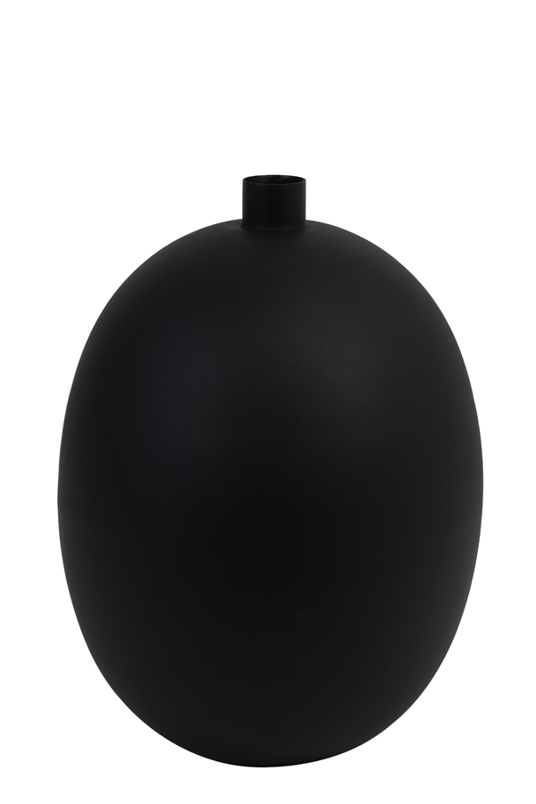 Light & Living Deko-Vase Binco in Schwarz matt
