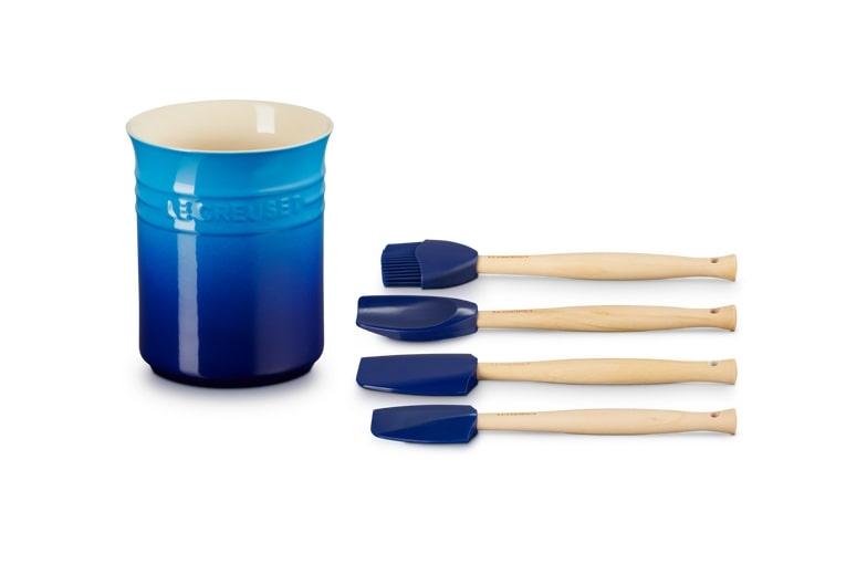 Le Creuset Kochkellen-Set Craft 5-teilig Azure