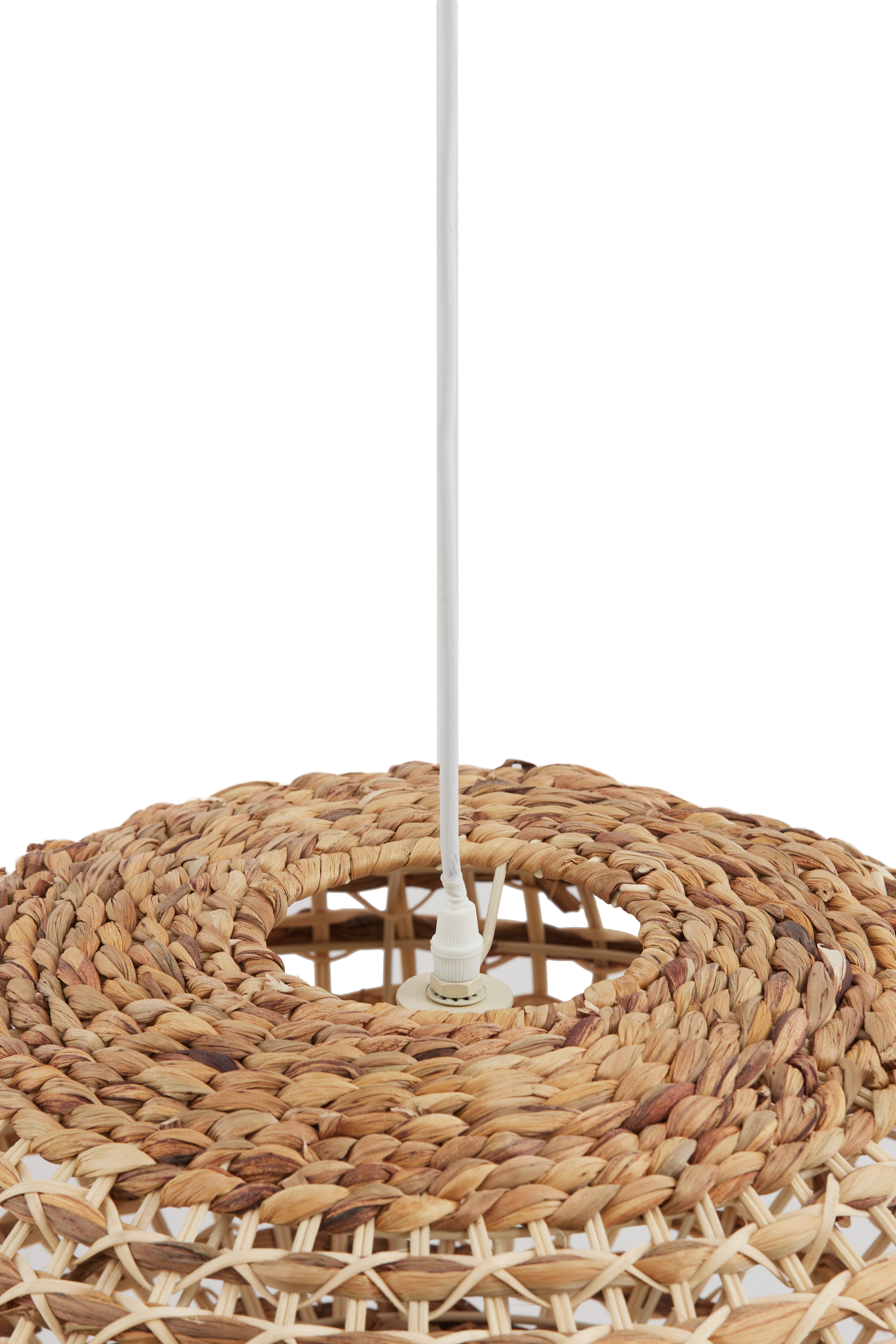 Hängeleuchte Durchm. 50x24cm in Rattan natural
