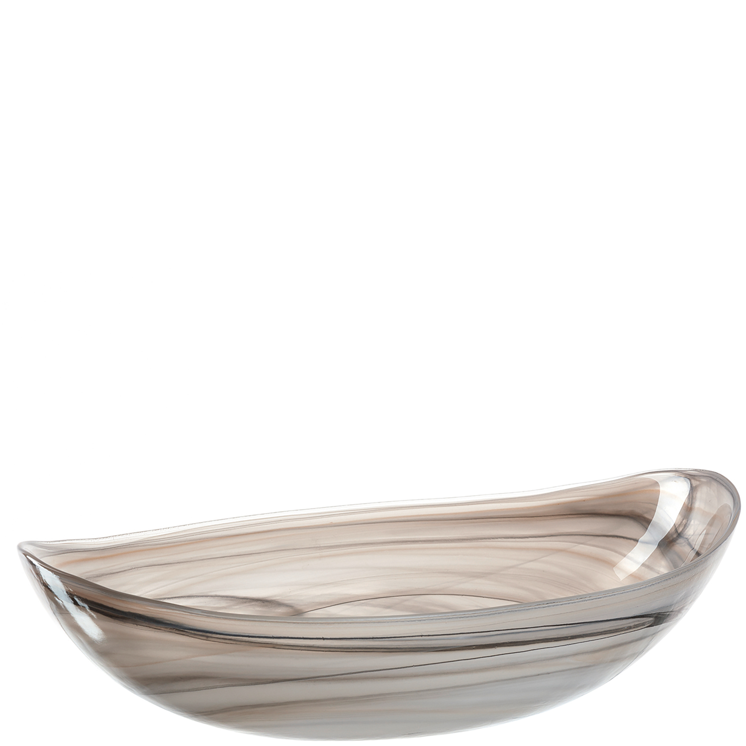 Leonardo Schale Alabastro 32cm in Farbe beige