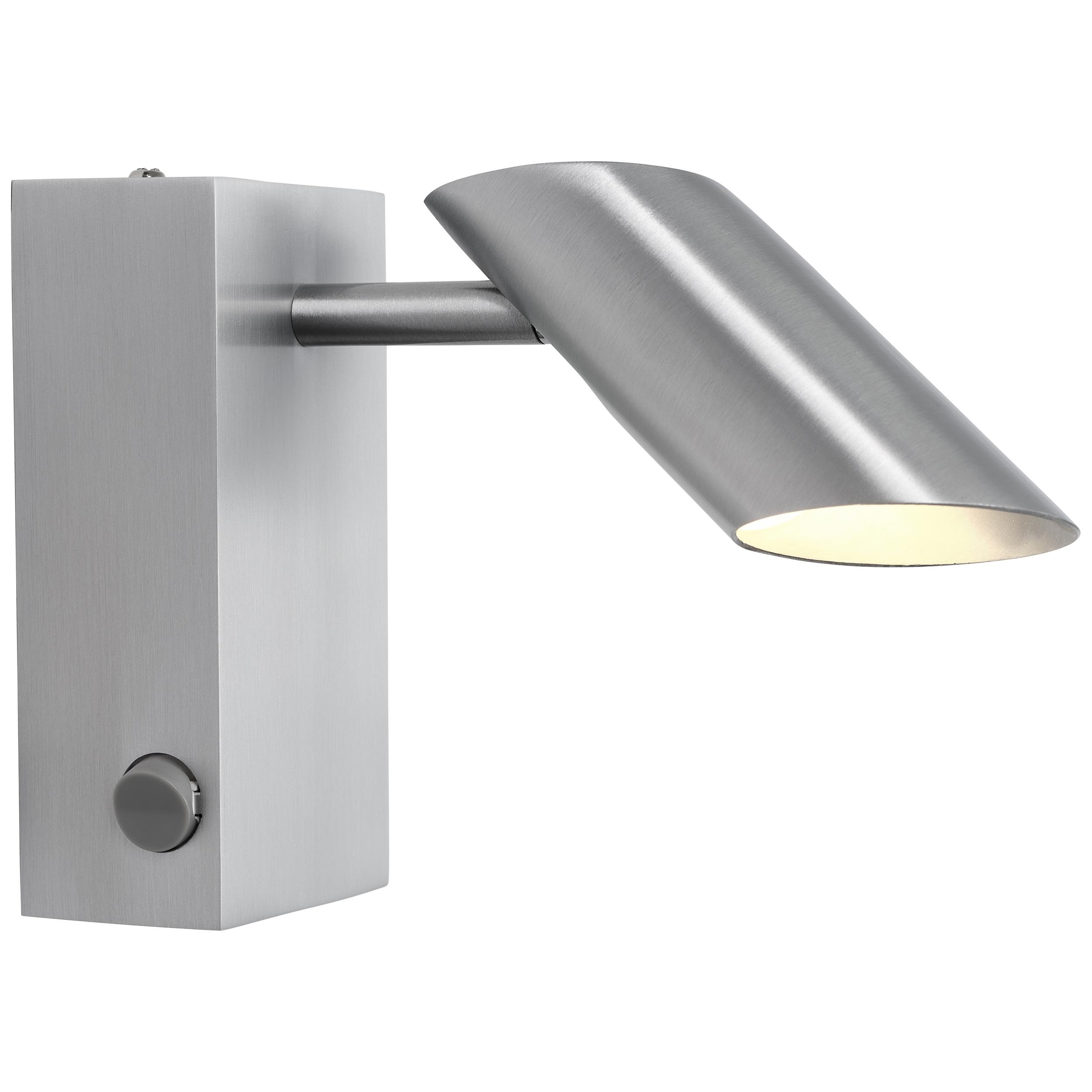 Wandleuchte RISELL in 21 aluminium