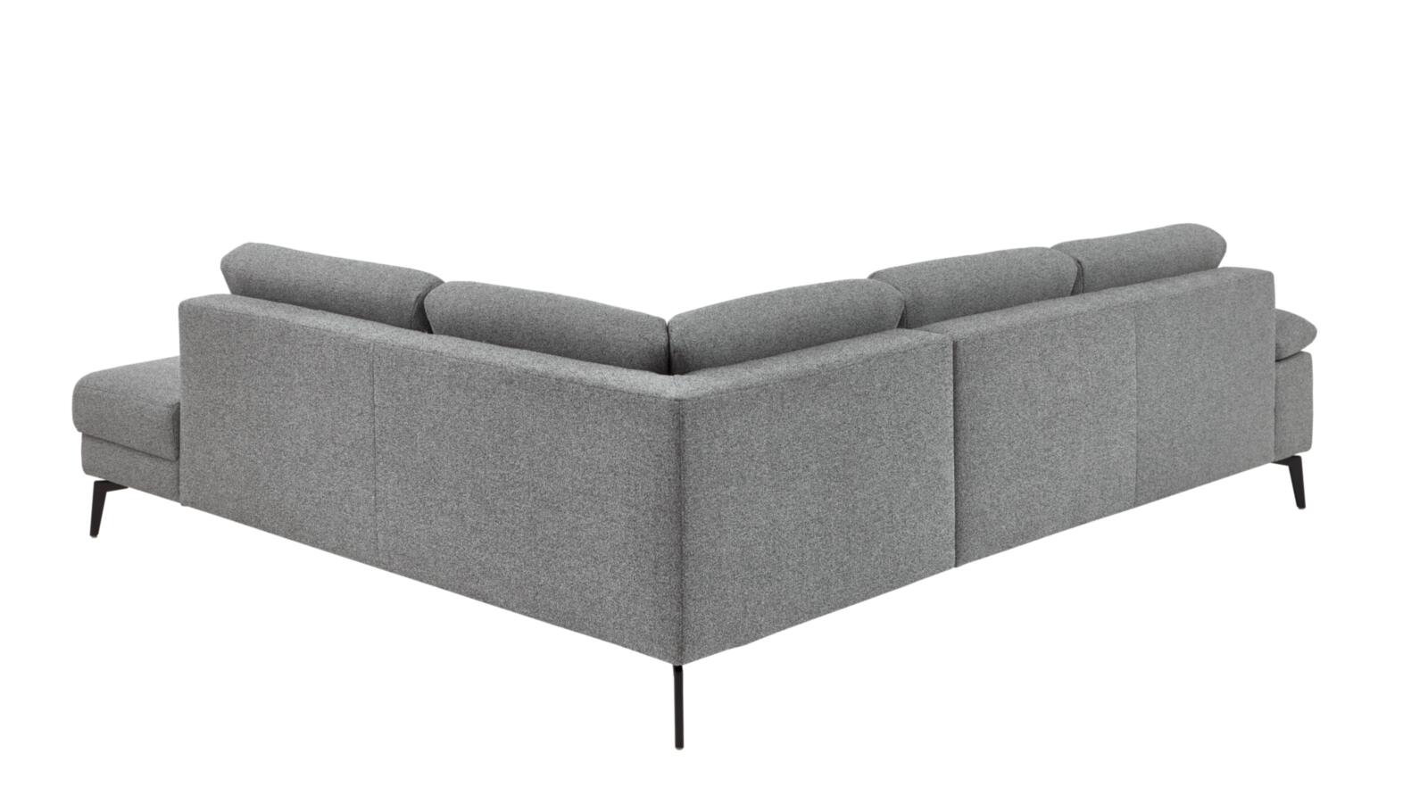 Modulmaster Polsterecke MM-ZE1200 ca. 285x230 cm in Stoff Beat grey, Couch, Mobiliar