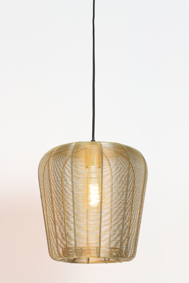 Light & Living Hängeleuchte ADETA 28x30cm in gold