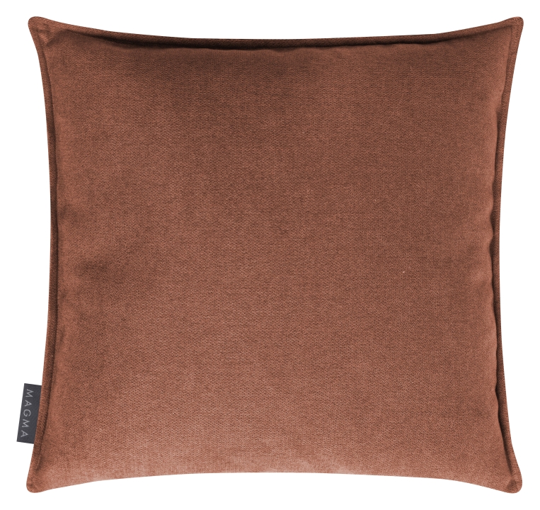 Magma Heimtex Kissenhülle VIALE ca. 45x45cm in Farbe kupfer