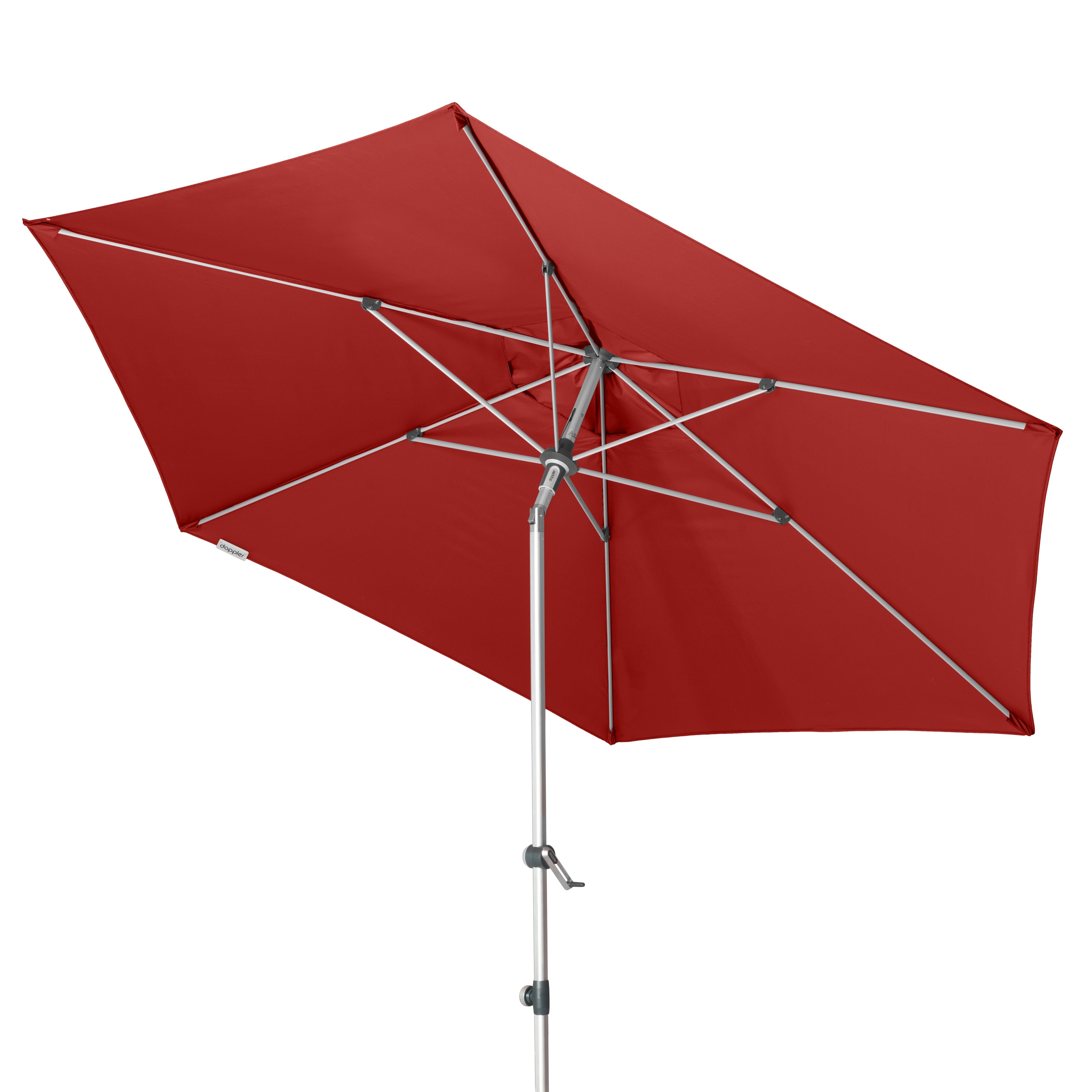 Doppler Kurbelschirm EXPERT Ø ca. 320cm in Farbe bordeaux