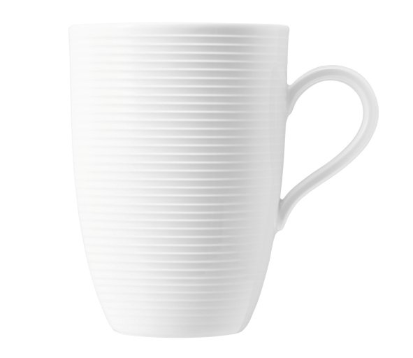 Seltmann Weiden Maxi-Becher mit Henkel 0,45 l Beat 3 weiß Seltmann Weiden Maxi-Becher mit Henkel 0,45 l Beat 3 weiß