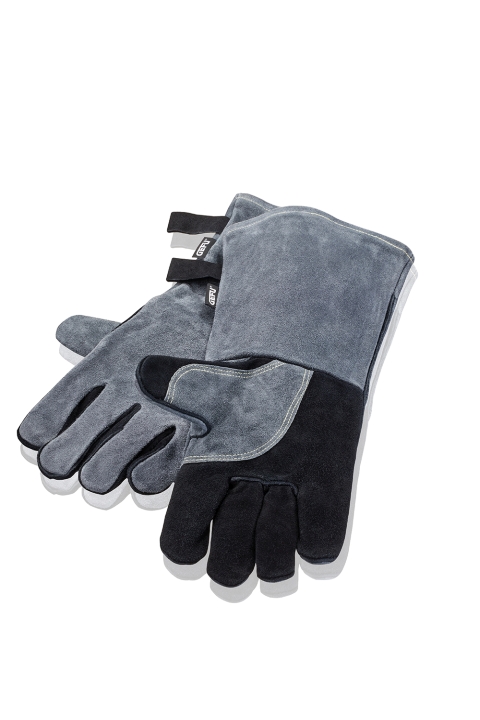 GEFU Grillhandschuhe BBQ in Farbe schwarz/grau