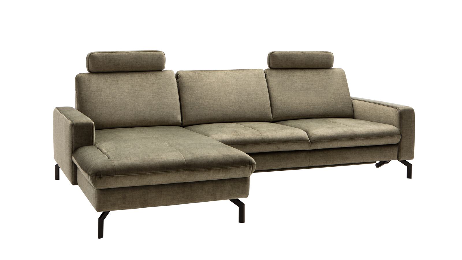 Modulmaster Polstergruppe VS-MP1154 ca. 302x178cm in Stoff Isa olive 