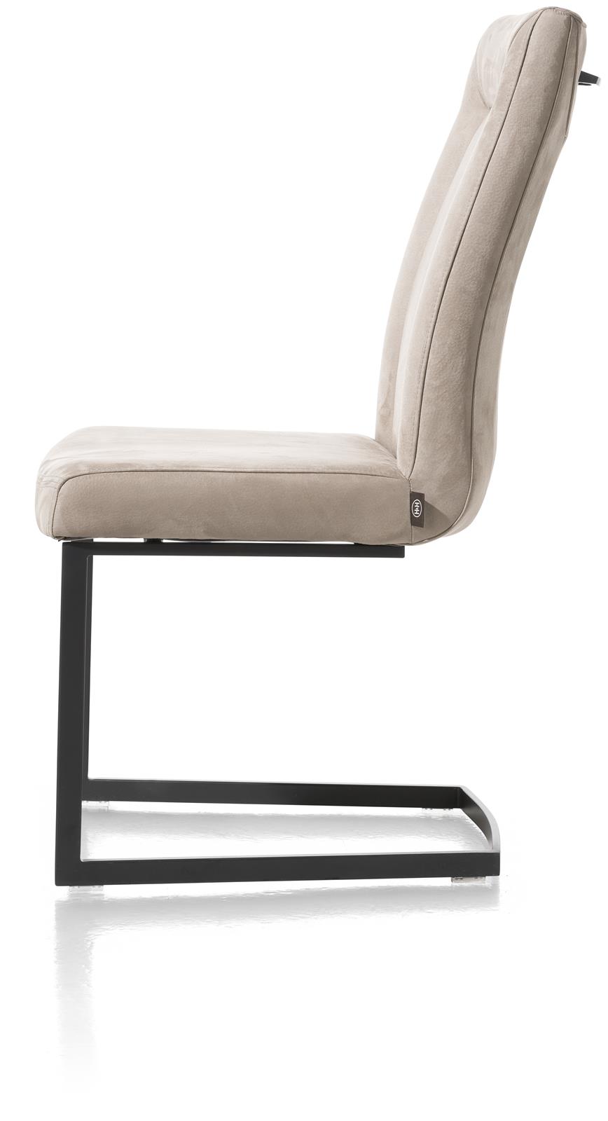 Henders & Hazel Schwingstuhl MALENE ca. B48 H103 T67 cm in Stoff Nubucco lever